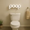 Stylor Funny Toilet Paper Roll Holder - Humorous Poop Sign