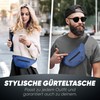 RUVO Bum Bag Men and Women | Anti-Theft Bum Bag
