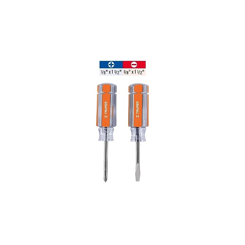 Truper DES-MINI-2, Duo de mini desarmadores