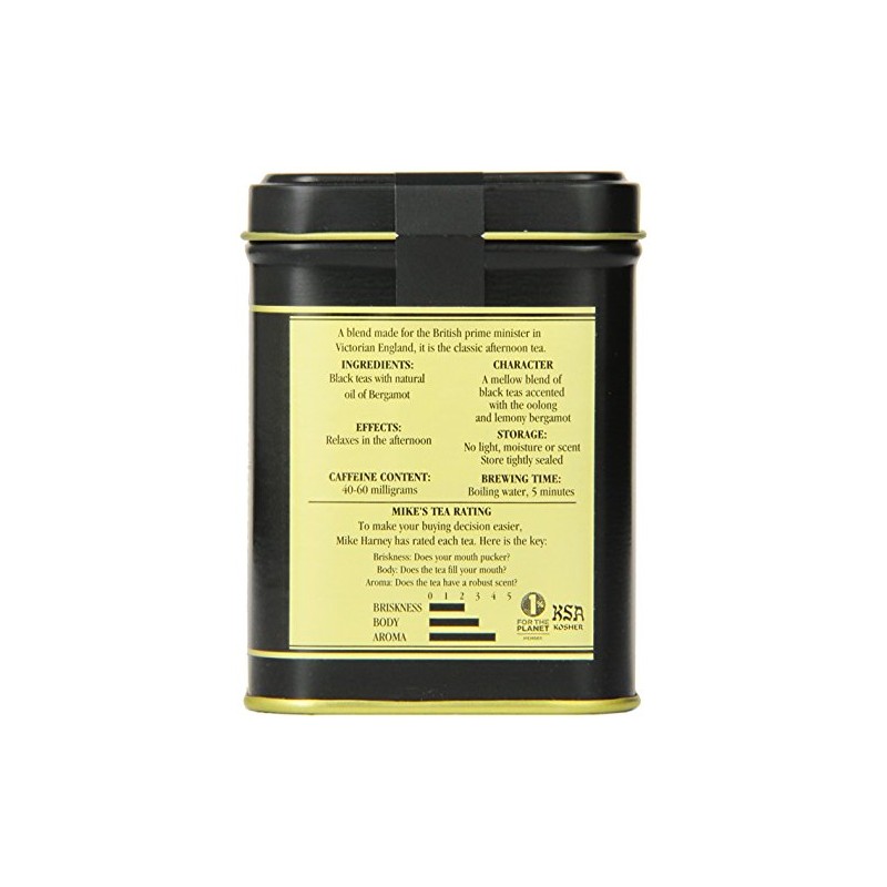 Harney & Sons Black Earl Grey Loose Leaf Tea, 4