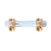 Aqbau® Mounting Unit, Mounting Plate, Wall Plate for Bathroom Taps,