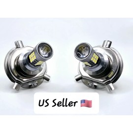 MHK Lighting 2 Ultra Bright LED headlight bulbs for Can-Am Outlander Max 650 (2007-2012) ATV