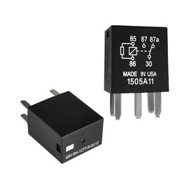 MUQIDA 2PCS Power Relay, Heavy Duty 5 Pin Multi Purpose G8V-RH-1C7T-R-DC14 Fuel Pump Relays, Automotive High Performance Electrical System Electromechanical Power Relay Replacement