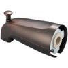 Olympia Faucets OP-640018-ORB Combo Diverter Tub Spout, Oil Rubbed Bronze