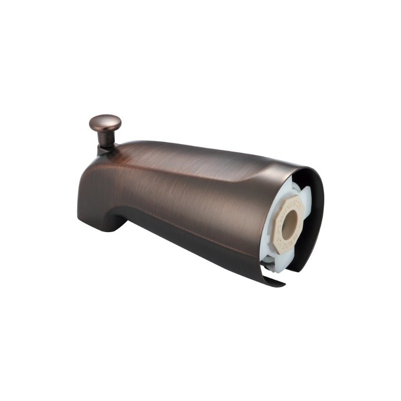 Olympia Faucets OP-640018-ORB Combo Diverter Tub Spout, Oil Rubbed Bronze