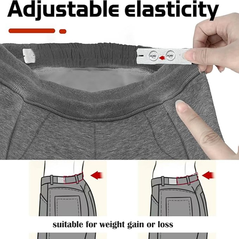 Kids Waist Adjuster，Jean Pants Tightener for Waist Button Clips， Suitable
