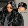 Zojj 26 Inch Body Wave Lace Front Wigs Human Hair
