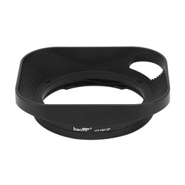 Haoge Square Metal Lens Hood for Voigtlander 35mm F2.0 35mm F1.5 28mm F2.0 Type I & II Ultron Aspherical Vintage Line VM Mount Lens LH-VM13P Bayonet Design Replace LH-12 LH-4N
