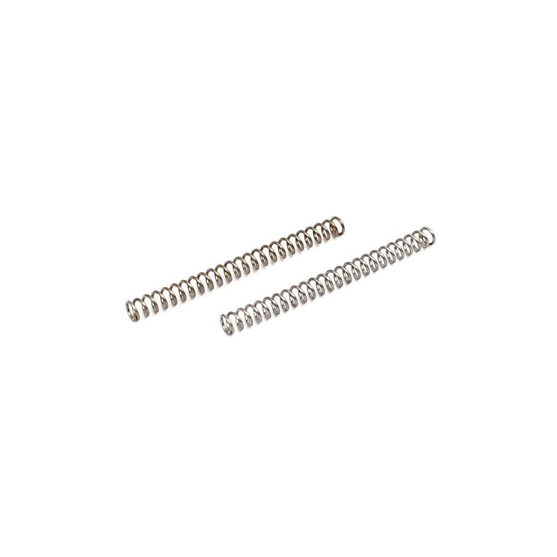 sourcingmap Compression Spring,304 Stainless Steel,2mm OD,0.3mm Wire Size,25mm Free Length,Silver
