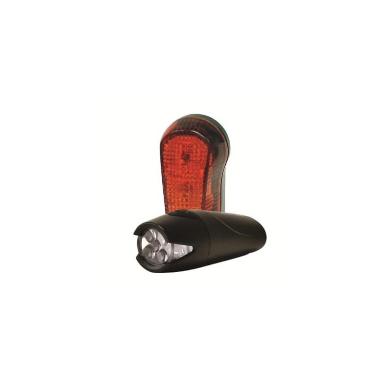 Oxford Ultra Torch Front Headlight and Rear LED Light Set