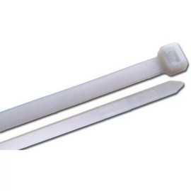 Cambridge Industrial Strength 36" Cable Zip Ties Heavy Duty Duct Straps Natural 175lb Load - 15 Pieces