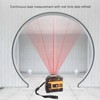 Laser Tape Measure High Accuracy ABS Housing Manganese Steel Digital