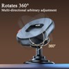 Car Phone Mount,360° Rotatable Smartphone Cradle - Shock Absorbing Quick
