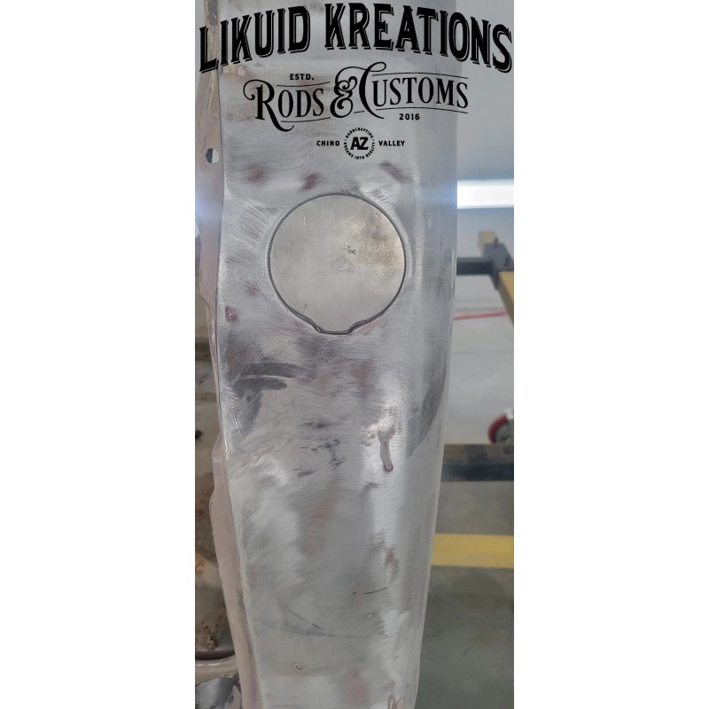 LikuiD Kreations 67-72 Chevy C10 Smooth Firewall AC Delete Weld