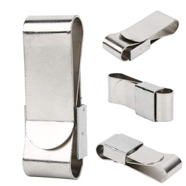 Mini Billiard Chalk Holder, Portable Magnetic Snooker Chalk Box Aluminum Pool Chalks Carrier Case with Belt Clips, Professional Snooker Accessory