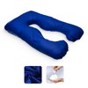 MAKOSAS Comfort Cushion Original Replacement Cover (Blue, Cotton)