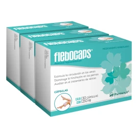 Tratamiento Para Varices Flebocaps C 30 Capsulas - 3 Pack
