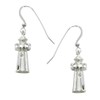 3D Lighthouse Drop Earrings SilverTone by Cape Cod Jewelry-CCJ