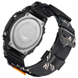 16mm Replacement Band for Casio G Shock DW-5600/5610/5700/5000/5030/6200/6600/6900/8900/9050 G-Hook & Badge Decoration Design Nylon Casio Watch Bracelet