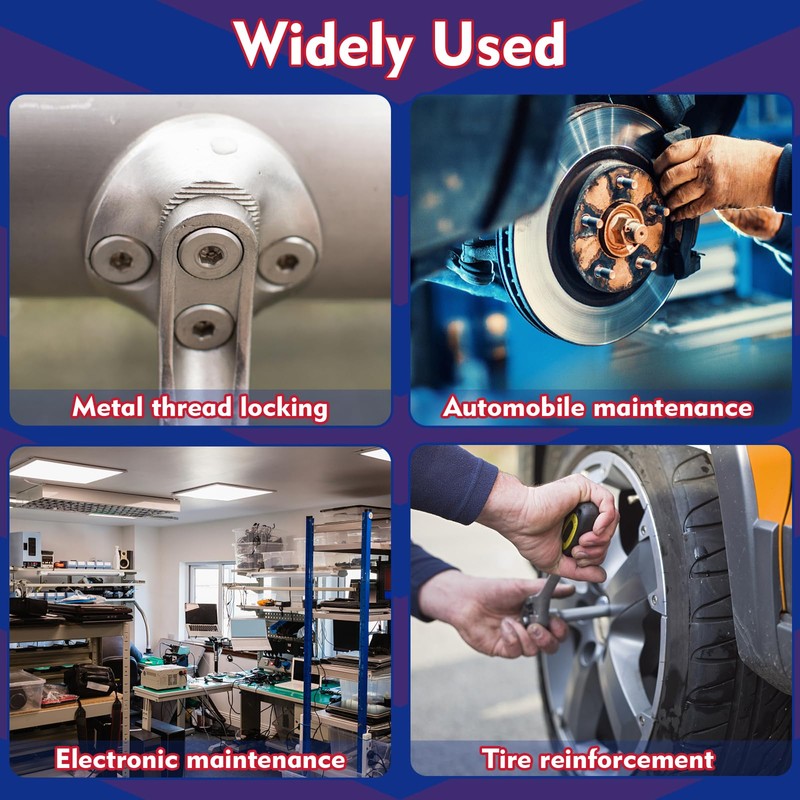 Thread Lock Blue 1.69 Fl oz/50 ml Medium Strength, Lock