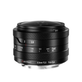 AstrHori 6.5mm F2.0 APS-C 192° Ultra Wide Circular Fisheye Lens Manual Focus Lens for Fuji X mount Mirrorless Cameras X-E1,X-E2,X-E3,X-H1,X-T1,X-T10,X-T2,X-T3,X-T4,X-T20,X-T30,X-A10,X-A2,X-A3