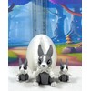 Generic 3Pcs 3D Printed Mini Rabbit, Articulated Easter Bunny Rabbit
