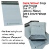 Large 25x Grey Mailing Bags 17” x 22” Polythene Self