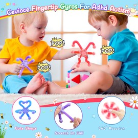 Cevioce Fidget Spinners for Kids & Adults 3PCS Fingertip Gyros for Teen Girls Boys 8-12 Years Stress Reliefs Toys for ADHD Astium for Kids TravelToys for Toddlers Ages 3-5 Presents(A)