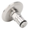 Gas Lock Post Adapter 1.5in Clamp to Ball Connector Brewing