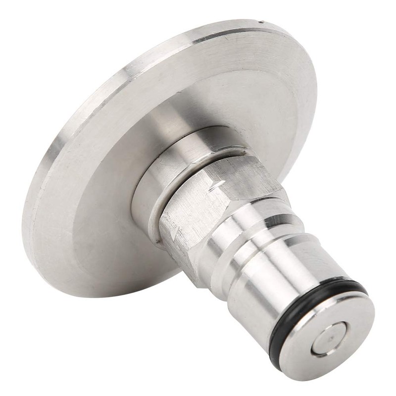 Gas Lock Post Adapter 1.5in Clamp to Ball Connector Brewing