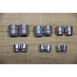 Wisemen Trading Round Steel Handle Wedge for Axe, Hatchets, Mauls or and Other Tools. 12 Pack