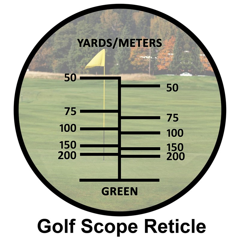Barska Blueline 8x22 Golf Scope Clam