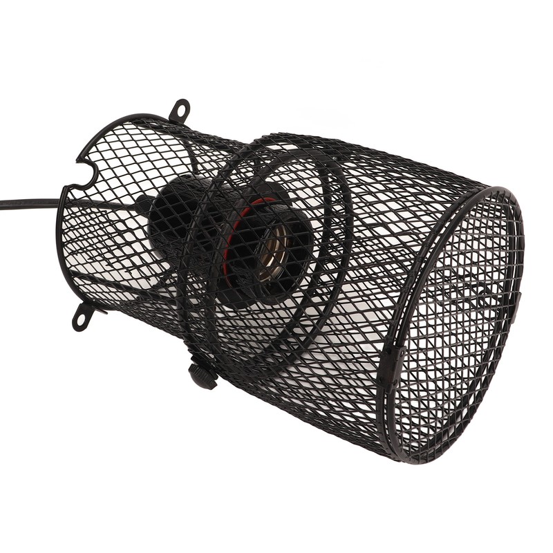 Reptile Heat Lamp Guard Avoid Scald Retractable Reptile Heat Lamp