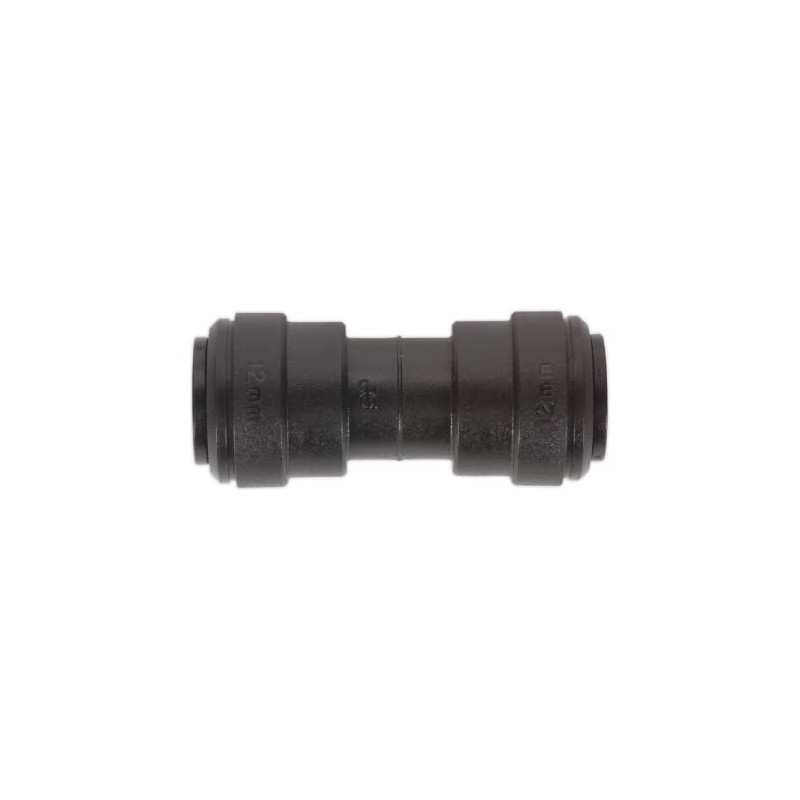 Sealey JGCS12 Straight Coupling 12mm Pack of 5, John Guest