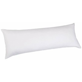 Bolster Pillowcases 100% Polycotton Blend product 4 Feet (48"), White