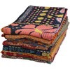 Estationeryhouse Indian Vintage Kantha Quilt Handmade Throw Reversible Blanket Bedspread