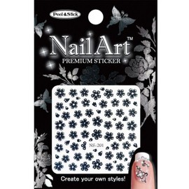Nail Ssen Nail Art Sticker NS-201 / 네일쎈 네일아트스티커 NS-201