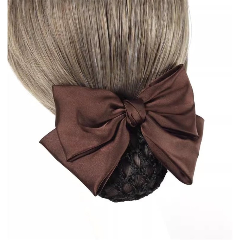 Redecilla con Lazo para el Pelo Cabeza Femenina Redecilla for