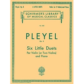 SIX LITTLE DUETS OP8 VIOLIN AND PIANO OR FOR TWO VIOLINS 6