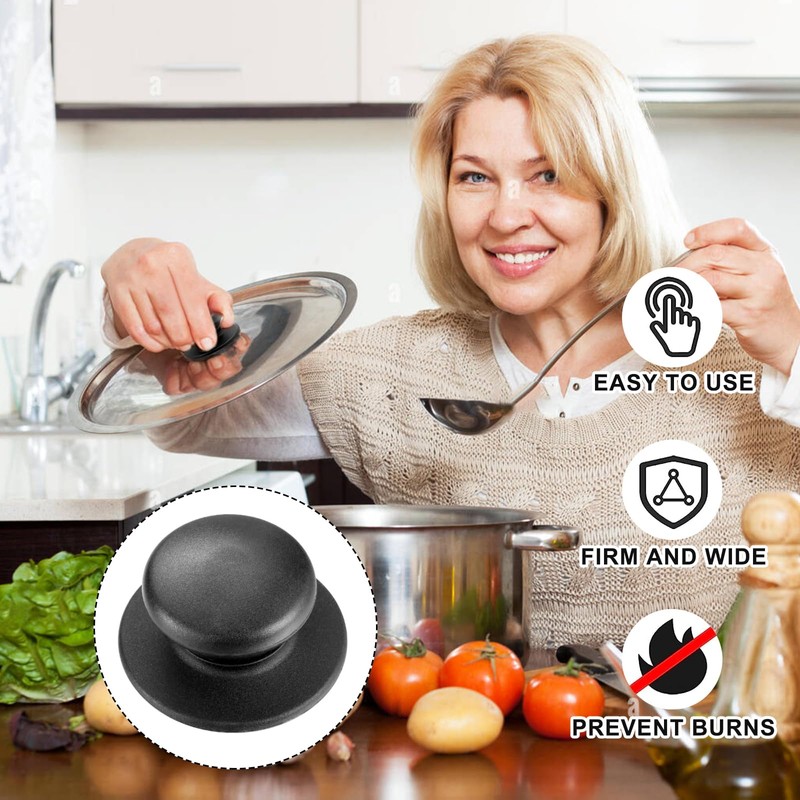 4 Pieces Pot Lid Handle, Pot Handle, Lid Knob, Universal