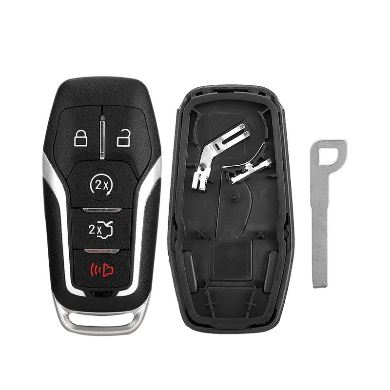 Suuonee Key Fob Case, 5 Botones Keyless Car Remote Key