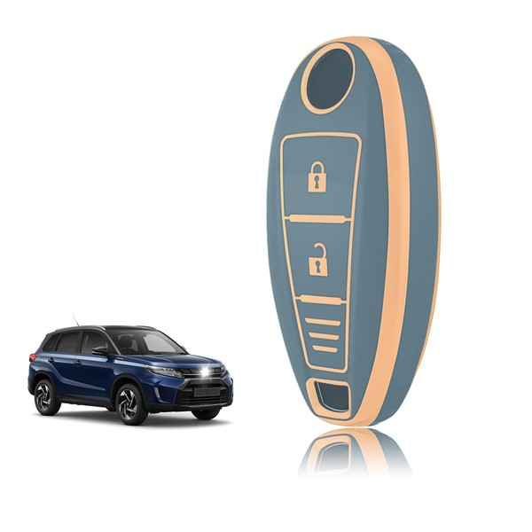 TOOMUME Car Key Cover TPU, Car Key Case Fit for
