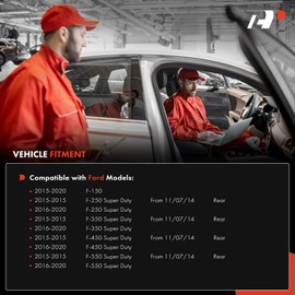 A-Premium (4-PC) Rear Reverse Backup Parking Assist Sensor Compatible with Select Ford Models - F-150 F150, F-250/F-350/F-450/F-550 Super Duty, 2015-2020, Replace# HC3Z15K859A