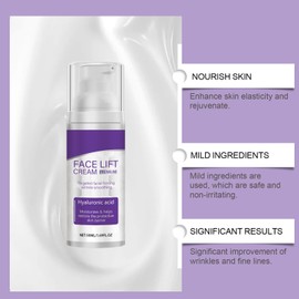 Skin Tightening Cream for Face,Face Lift Tightening Cream with Nicotinamide,Firming Face Cream,Anti Wrinkle & Nourishing Dry Skin