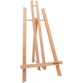 MEEDEN 20" Tall Tabletop Easel - 12PCS Medium Tabletop Display Solid Beech Wood Easel, for Kids Artist Adults Classroom/Parties Painting Display, Standing Easel, Hold Canvas Art up to 20" High