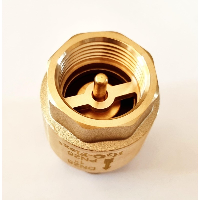 H2O-Flex® DN15 Check Valve 1/2 Inch Completely Made of Brass,