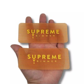 Supreme Trimmer BARBER GRIPPERS by Supreme Trimmer - Salon & Barber Hair Grippers 4PCS ORANGE