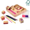Melissa & Doug Juego De Sellos De Amistad - FSC-Certified