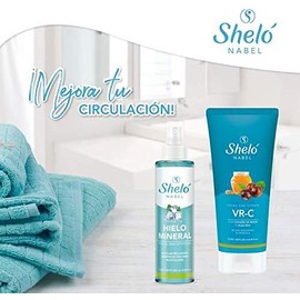 Kit Anti-Várices de Sheló NABEL: Hielo Mineral y Crema VR-C para Adultos Unisex