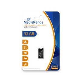 MediaRange MR922 USB Nano Flash Drive – 32 GB Black
